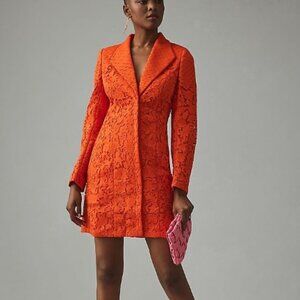 Pankaj & Nidhi V-Neck Blazer Mini Dress
